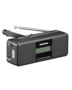 手回しラジオライト（ラジオ・簡易ライト・充電器・サイレン） 4971275737990