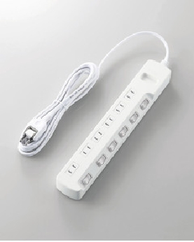 省エネタップ 個別スイッチ 6個口 3m 4953103456808