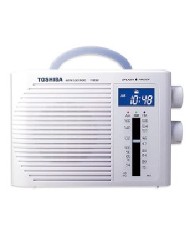 防水クロックラジオ 4560158872578