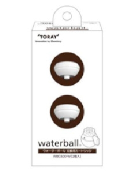 小型浄水器 waterball(ウォーターボール)用 カートリッジ 4902043940076
