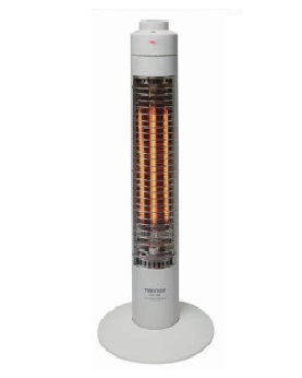 テクノイオン搭載スリムカーボンヒーター コードフック付 300W 1 灯 4955014043382