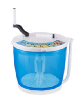 手回し洗濯機 全手動ウォッシャー らくらくハンドル付 4901087219537