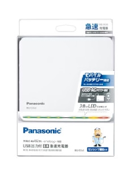 USB出力付8本急速充電器 4549980588352