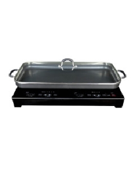 2口IH調理器具+プレート付き 4541887015207