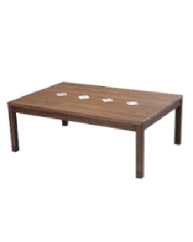 長方形 家具調こたつ こたつ本体 120×80