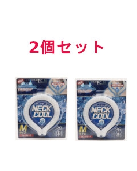 【送料無料】ネッククール【Mサイズ2個】 グレーチェック 4562350988002