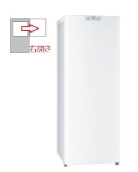 【右開き】冷凍庫　1ドア 144L 4902901006128
