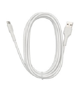 USBケーブル（Type-A to Type-C 3Aの高出力 2m ホワイト） 4971275171831