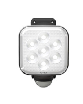 11W×1灯 フリーアーム式LEDセンサーライト 4954849531118