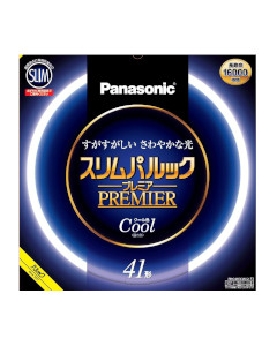 【5本セット】丸管スリム蛍光灯 41形 クール色 4549980595749