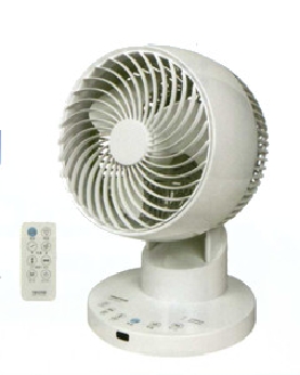 15cmフルリモコンサーキュレーター DCモーター 上下左右首振り 4955014044648