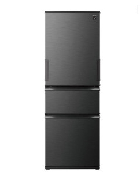 【どっちもドア】冷蔵庫　3ドア 374L 4550556143073