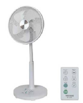 イオン付きフルリモコンDCリビング扇風機 4955014043771