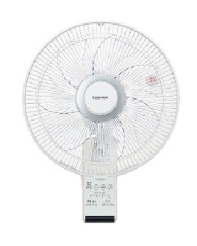 壁掛け扇風機　リモコン式 4904530136689