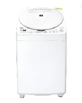 タテ型洗濯乾燥機 洗濯容量8kg 乾燥容量 4.5kg 4550556172424