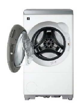 【左開き】プラズマクラスタードラム式洗濯乾燥機 洗濯容量12kg 乾燥容量6kg 4550556172202