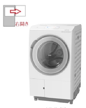 【右開き】ドラム式洗濯乾燥機 洗濯容量13kg 乾燥容量7kg 4549873213903