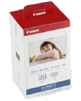 カラーインク/ペーパーセット（ポストカードサイズ用紙108枚） 4960999616889